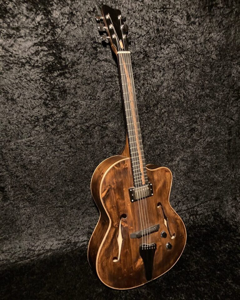 Pallet Archtop Guitar